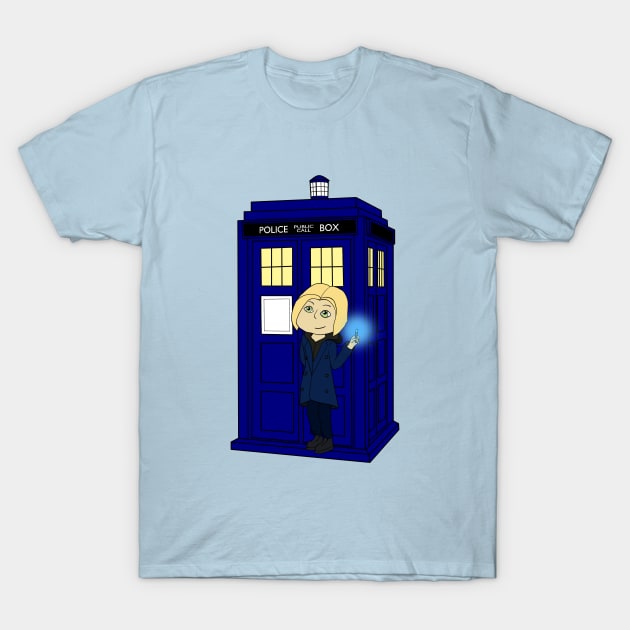 The 13 Doctor Who T-Shirt by Dnatz